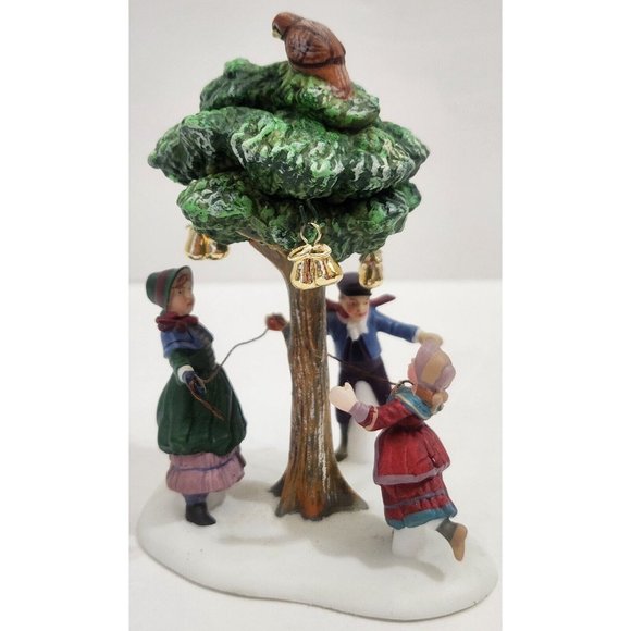 Dept 56 12 Days of Dickens Christmas Village A PARTRIDGE IN A PEAR TREE figurine - Picture 8 of 10
